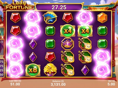 Слот Lady Fortuna производителя Onetouch